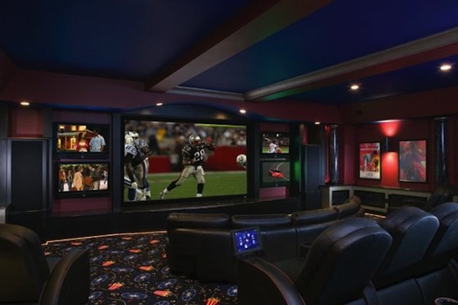 home theater room